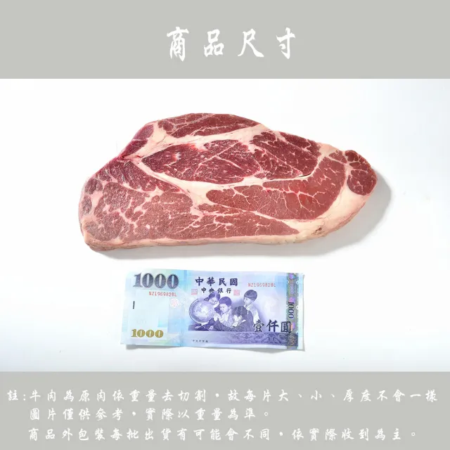 【鮮綠生活】美國Choice沙朗牛排16盎司 共6片(450g±10%/片;烤肉、露營)