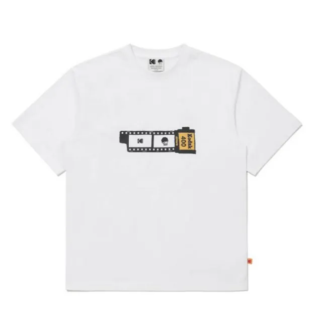 【KODAK Apparel】柯達 男女同款 短袖T恤 涼感 KODAK X Hirono 膠卷印花 共2色 / KB602038WHT KB602038YLW
