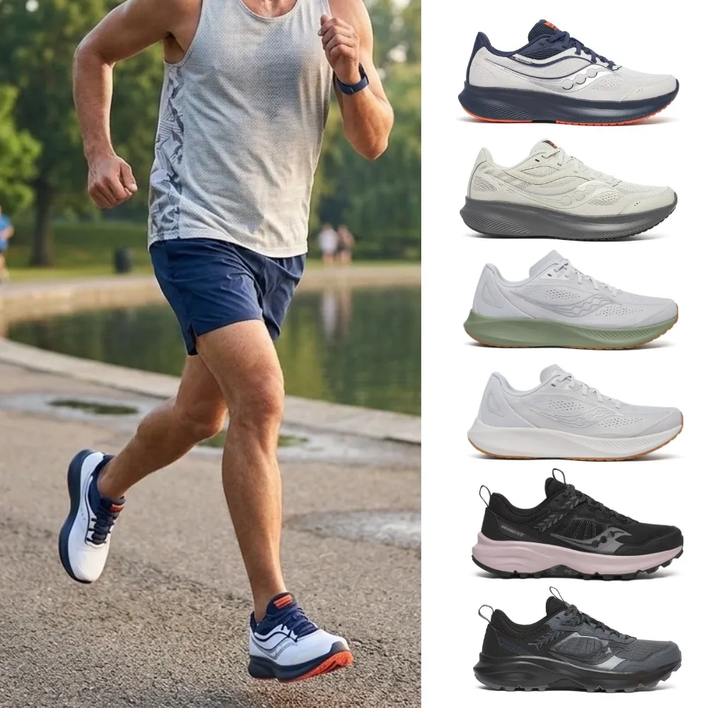 【SAUCONY 索康尼】男鞋 女鞋 緩衝避震跑鞋 運動鞋 休閒鞋 慢跑鞋 越野鞋 健走鞋(網路獨家價)