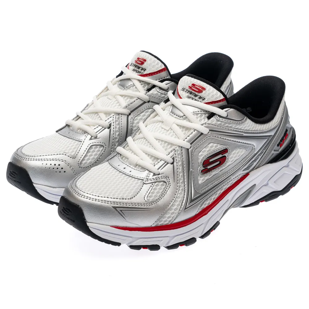 【SKECHERS】男鞋 運動系列 運動鞋 瞬穿舒適科技 STAMINA SPORT 寬楦款(233156WWSRD)