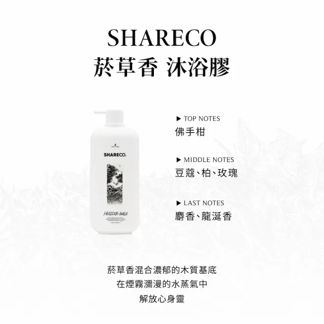 【SHARECO】香氛沐浴膠/沐浴乳750ML-2入組(多款任選)