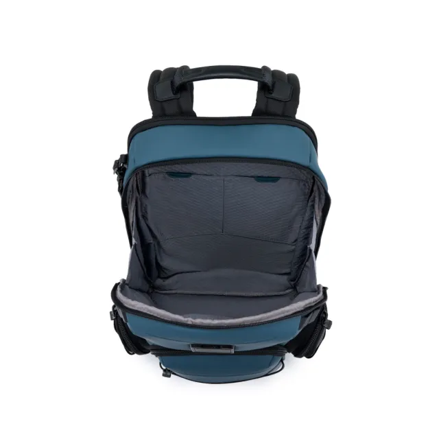 【TUMI】Alpha Bravo Navigation 彈道尼龍都會通勤後背包 - 灰藍