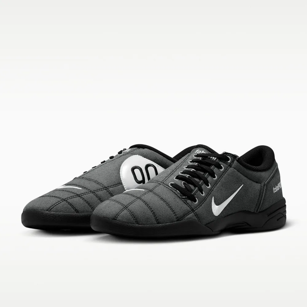【NIKE 耐吉】運動鞋 休閒鞋 男鞋 TOTAL 90 PRM 足球鞋 世界盃 平底 灰 (IH3585001)