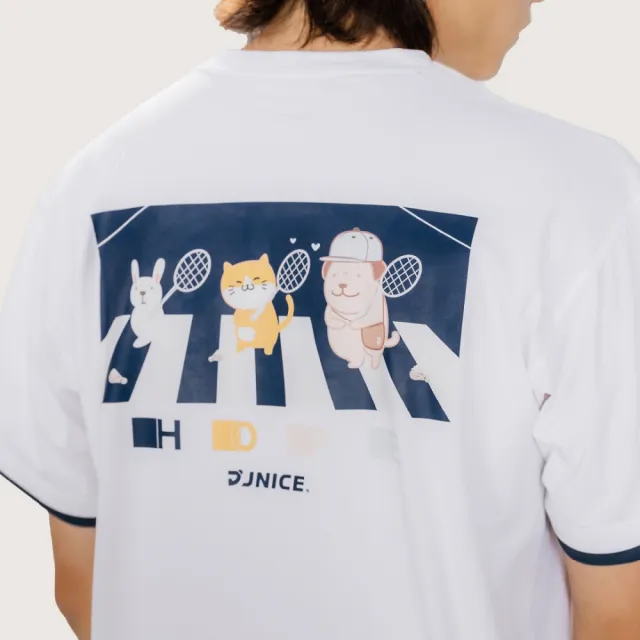 【JNICE 久奈司】運動訓練短TEE 中性版型 T-shirt T恤 排汗衣 運動服-POP(中性版型)
