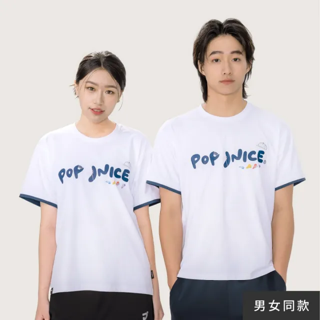 【JNICE 久奈司】運動訓練短TEE 中性版型 T-shirt T恤 排汗衣 運動服-POP(中性版型)