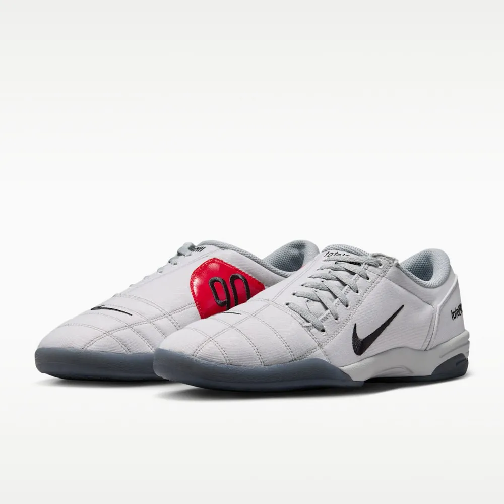 【NIKE 耐吉】運動鞋 休閒鞋 男鞋 TOTAL 90 PRM 足球鞋 世界盃 平底 白 (IH3585002)