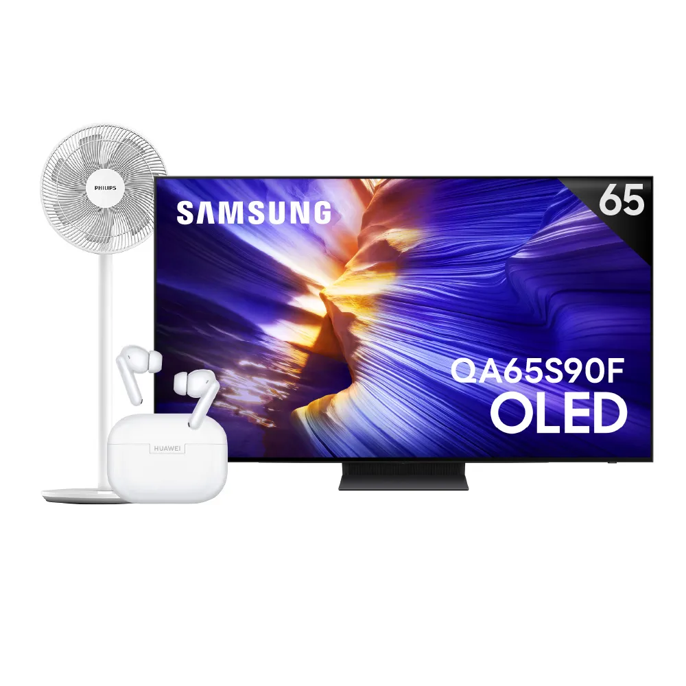 【Samsung 三星】65型 4K 144Hz OLED AI智慧顯示器 65S90F(QA65S90FAEXZW)