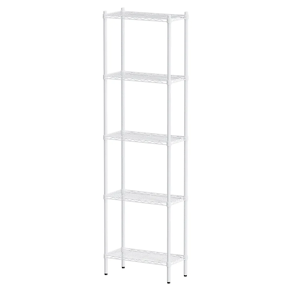 【dayneeds 日需百備】輕型 60x30x210公分烤漆五層架(鐵力士架/收納層架/鞋架/展示架/層架/鐵架)