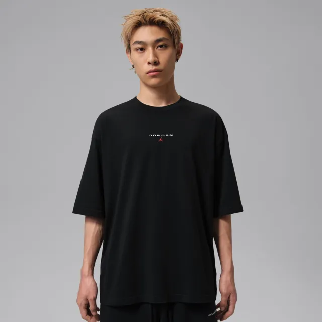 【NIKE 耐吉】短袖上衣 男 T恤 喬丹 超寬鬆 AS M J FLT ES 96 OS PCH SS CRW 黑 IO0035-010