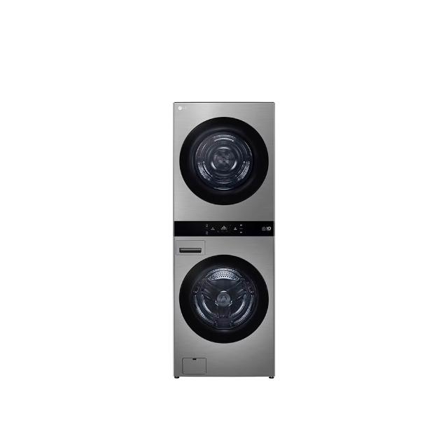 【LG 樂金】家電快配22公斤+20公斤◆ WashTower AI 智控洗乾衣機第二代◆星辰銀(WD-S2220VM)