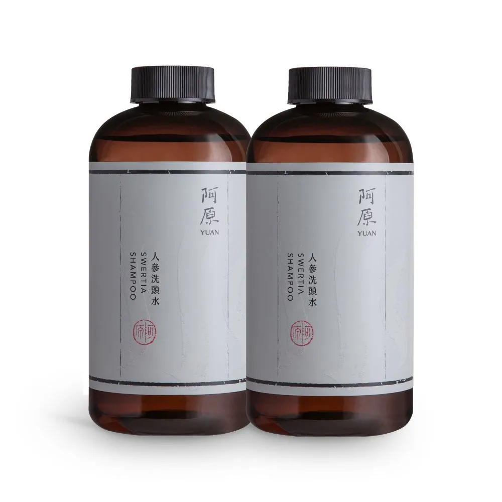【阿原】人參洗頭水500mL*2(洗髮精)(清潔同時保養)