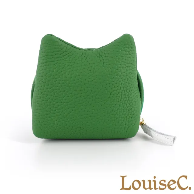 【LouiseC.】雙11 Tree House 牛皮青蛙造型鑰匙零錢真皮包-6色(真皮包包 CC8209)