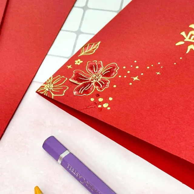 【SEASON 四季紙品禮品】邀請卡(紅) 18K 慶祝 邀約 IK2506-61~66