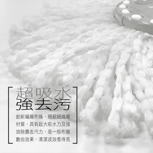 【好神拖】布盤特談量販無包裝四入組-極細緻布盤(無包裝袋僅牛皮紙盒裝)