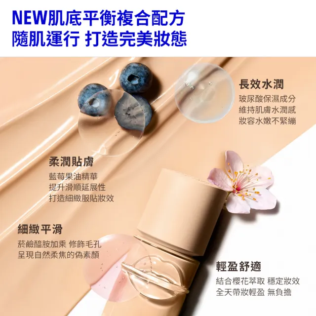 【MAKE UP FOR EVER】平衡粉底神搭組(粉無痕平衡肌底粉底液30ml+第一步澎彈潤妝前乳15ml)