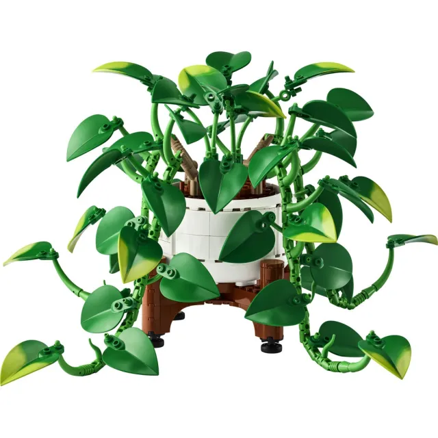 【LEGO 樂高】Botanicals 11512 垂掛黃金葛(momo獨家 花藝 禮物 玩具)