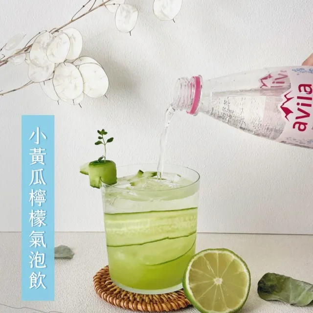 【Avila阿維拉】強碳酸氣泡水500mlx2箱(共48入;包裝隨機出貨;官方直營)