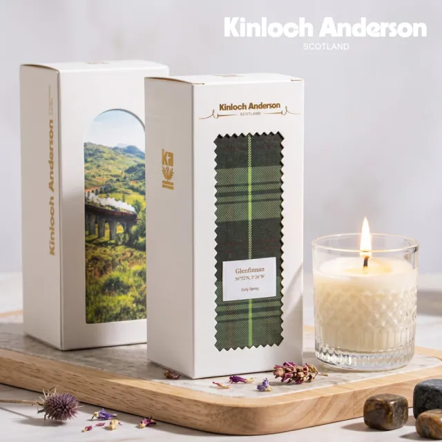 【Kinloch Anderson】金安德森香氛 NO.02格倫芬南 茶香調 香氛蠟燭80g(居家室內/空間香氛)