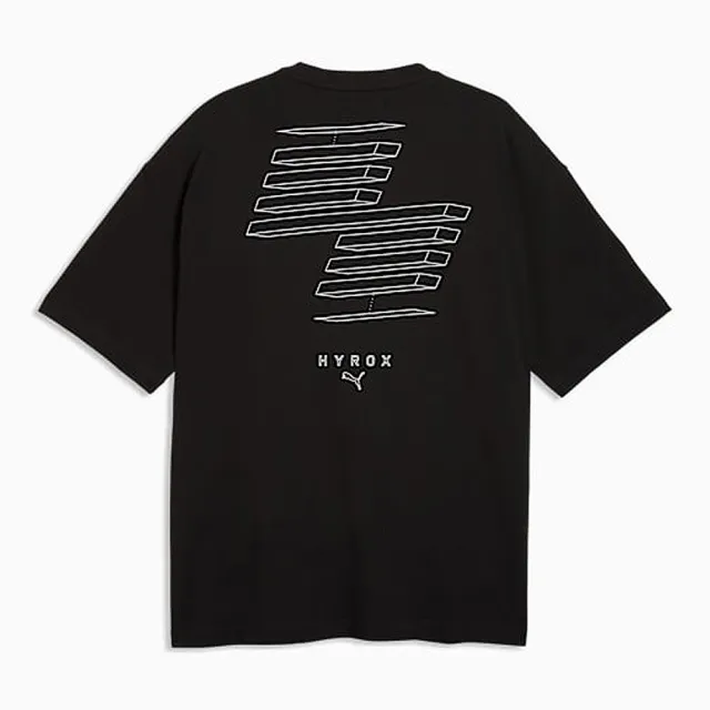 【PUMA】短袖上衣 男 歐規 HYROX Lifestyle 黑 52923201
