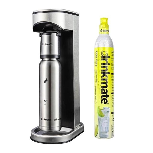 【美國Drinkmate】LUX 24Hrs保冷極光氣泡水機(兩段式洩壓 可打任何飲品)