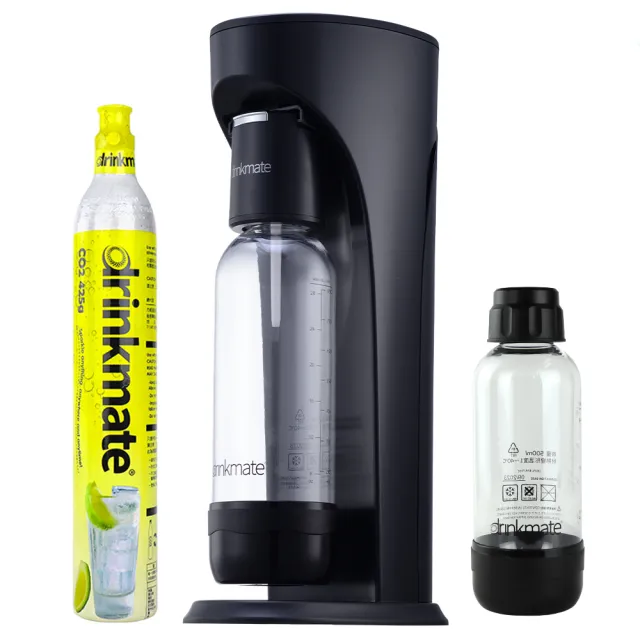 【美國Drinkmate】Rhino410 犀牛機 氣泡水機 (消光黑/珍珠白/土耳其藍)