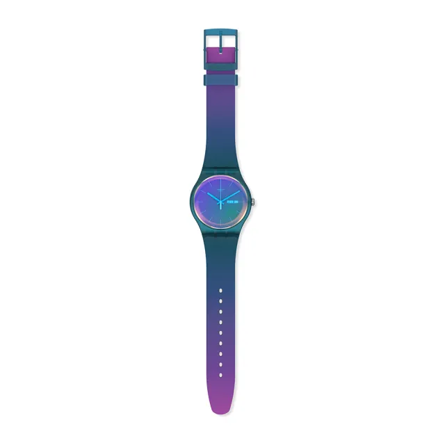 【SWATCH】FADE TO PINK 太陽光譜折射錶盤/經典手錶/男錶/女錶/瑞士製造 SO29N707 (41mm)