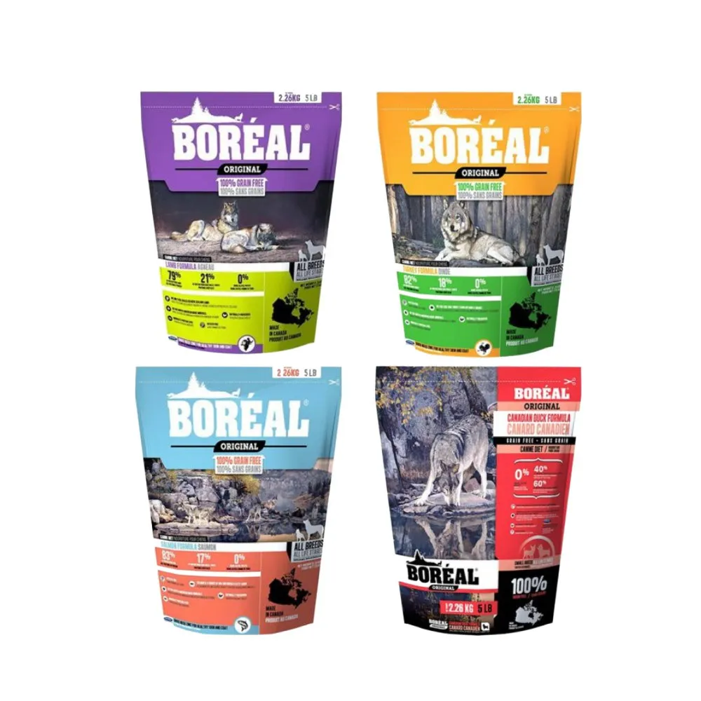 【BOREAL 波瑞歐】無穀全齡犬系列配方 2.26kg/5lbs(狗糧、狗飼料、犬糧)
