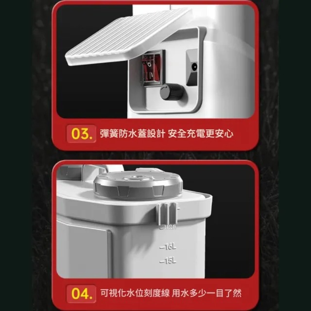 【森森機具】鋰電噴霧器 20L大容量背負式噴霧器 打藥機 噴霧器 農藥噴霧桶 10節電池一電一充