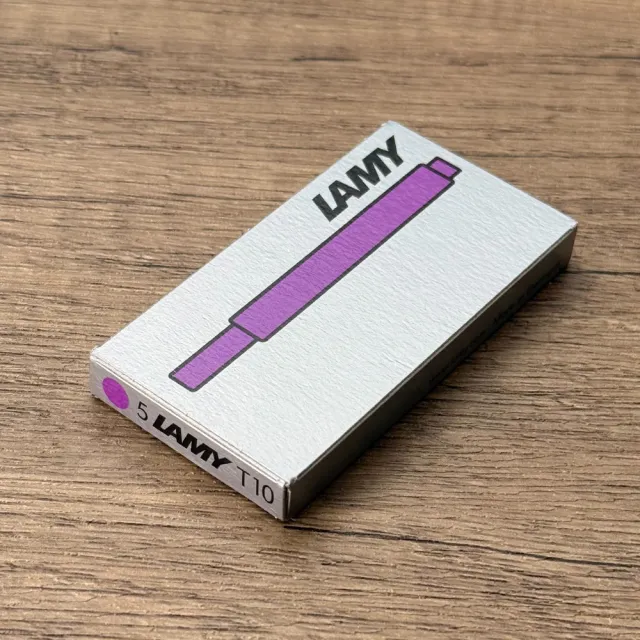 【LAMY】卡水 兩盒10入裝 七色可選 T10 卡式墨水管