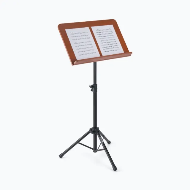On Stage Music Stand with Wide Rosewood Bookplate 木頭面板譜架 SM7312W (公司貨保證)