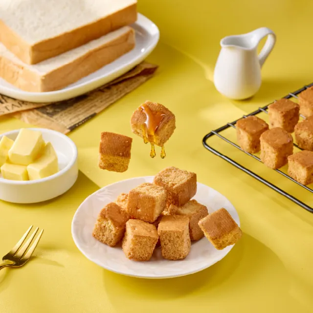 【華元】乳司客 Rusk 鹽奶油 焦糖口味 80g 韓國原裝進口 吐司餅乾 麵包餅乾 零食 中秋烤肉送禮