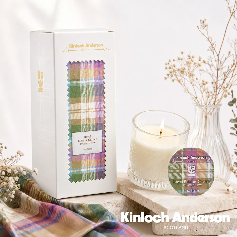 【Kinloch Anderson】金安德森香氛 NO.07皇家植物園 花香調 香氛蠟燭80g(居家室內/空間香氛)
