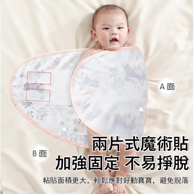 【Jonyer】嬰兒防驚跳護翼包巾（懶人包被/寶寶防踢肚圍/新生兒安撫睡袋/防踢被）