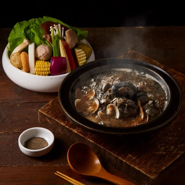 【萬客什鍋】momo獨家!石石想到你套餐｜石頭爆炒鍋+主餐5選1+副餐★贈小年糕(飲料/霜淇淋/冰淇淋無限供應)