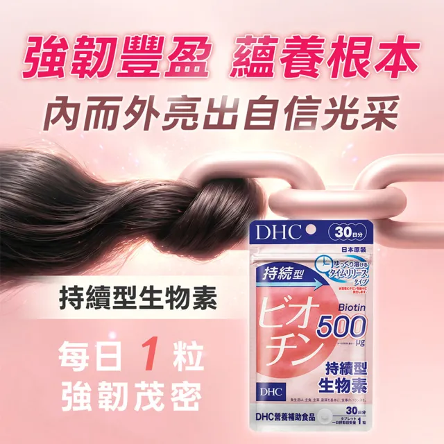 【DHC】持續型生物素 30日份(30粒/包 飯後一顆)