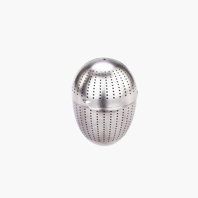 【Keith】Ti3920 鎧斯純鈦茶葉蛋型濾茶器(居家戶外露營野餐鈦金屬輕量便攜耐高溫沖泡過濾網茶漏)