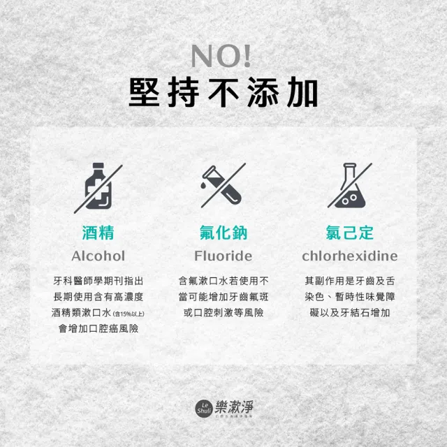 【LeShuli 樂漱淨】天然薄荷精油漱口水12mlx90條 (不含酒精及氟化物)