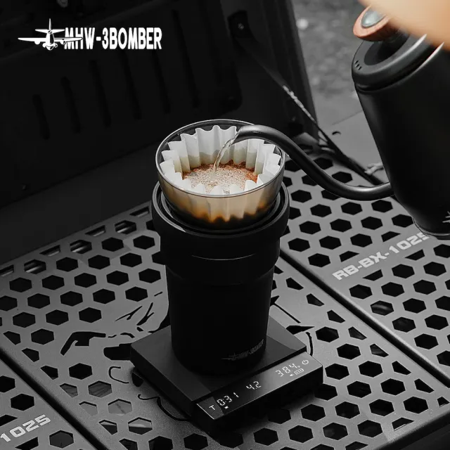 【MHW-3BOMBER】MHW-3BOMBER 轟炸機小魔方3.0 Mini Pro 義式手沖咖啡電子秤 三種模式 實時流速顯示