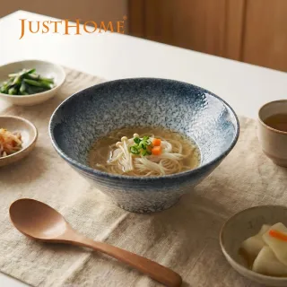 【Just Home】日式漸層陶瓷8吋麵碗850ml(可微波 湯碗 碗 麵碗 拉麵碗 碗公 泡麵碗)
