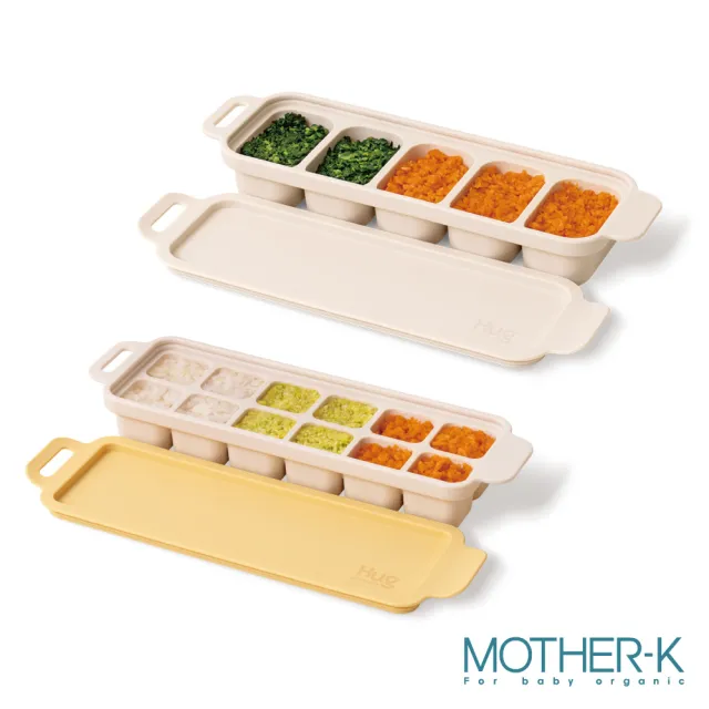 【MOTHER-K】HUG 鉑金矽膠副食品製冰盒