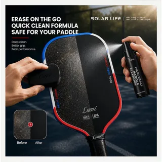 【Luzz】匹克球拍專業清潔保養套裝 球拍清潔噴霧 pickleball 定期保養 擦拭海綿 球拍修復除汙