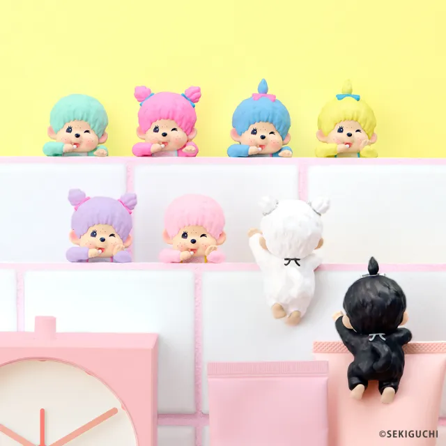【Dreams】HIPPERS Monchhichi 聯名公仔 彩虹電眼 (盒裝12入)