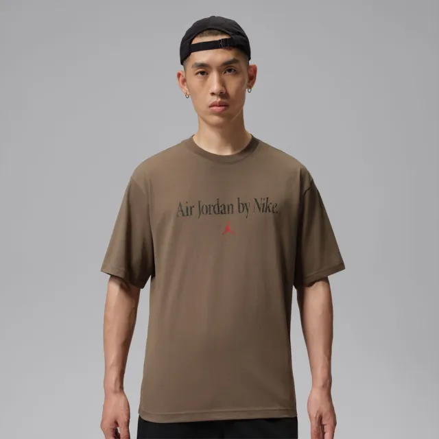 【NIKE 耐吉】短袖上衣 男 AS M J BRK GX SNKR 85 SS CRW 喬丹 運動 休閒 短T 棕 (IX1577274)