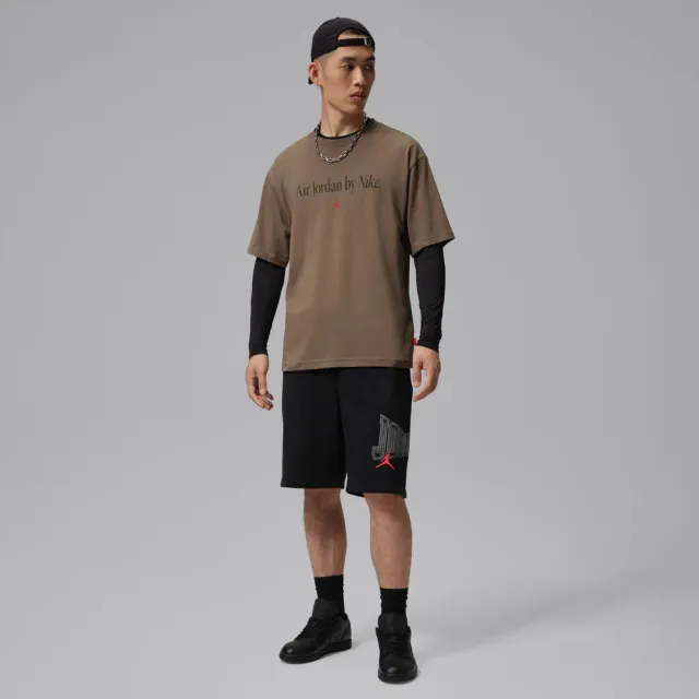 【NIKE 耐吉】短袖上衣 男 AS M J BRK GX SNKR 85 SS CRW 喬丹 運動 休閒 短T 棕 (IX1577274)