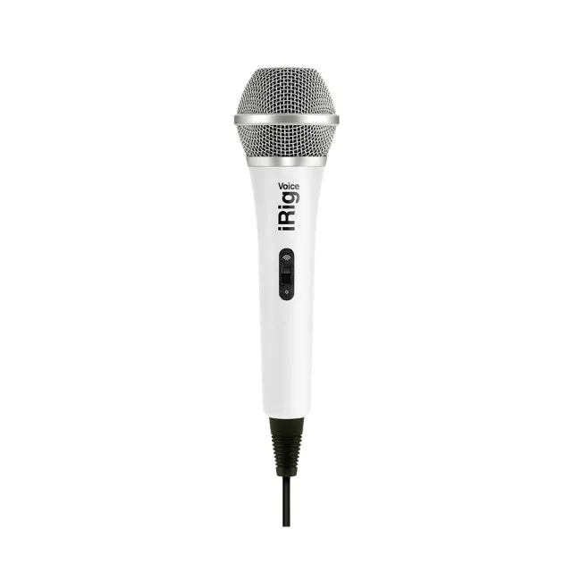 【IK Multimedia】iRig Voice White 行動裝置麥克風 (海國)