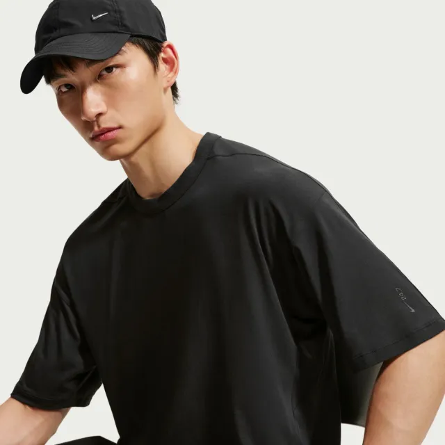 【NIKE 耐吉】短袖上衣 男 AS M NK DF 24.7 IS LGT SS TOP 運動 休閒 Dri-FIT 短T 黑 (IQ8274010)