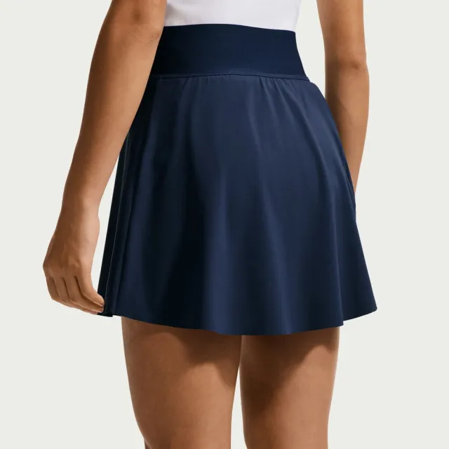 【NIKE 耐吉】短裙 女 AS W NKCT DF SKIRT HR RG 運動 休閒 Dri-FIT 網球裙 透氣 深藍 (IW1211424)