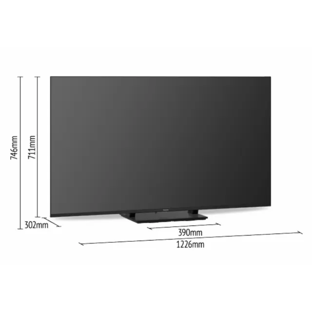 【Panasonic 國際牌】55型4K Mini LED 144Hz聯網顯示器_無視訊盒_送壁掛安裝(TV-55W95BGT)