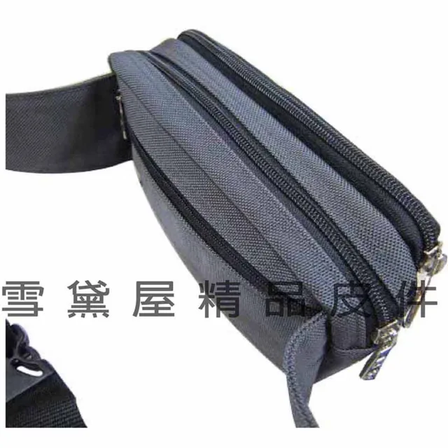 【SNOW.bagshop】雙11 腰包 男女適用 中容量 腰背 肩背 斜側 台灣製造 品質保證 1680D 防水尼龍布 二層主袋