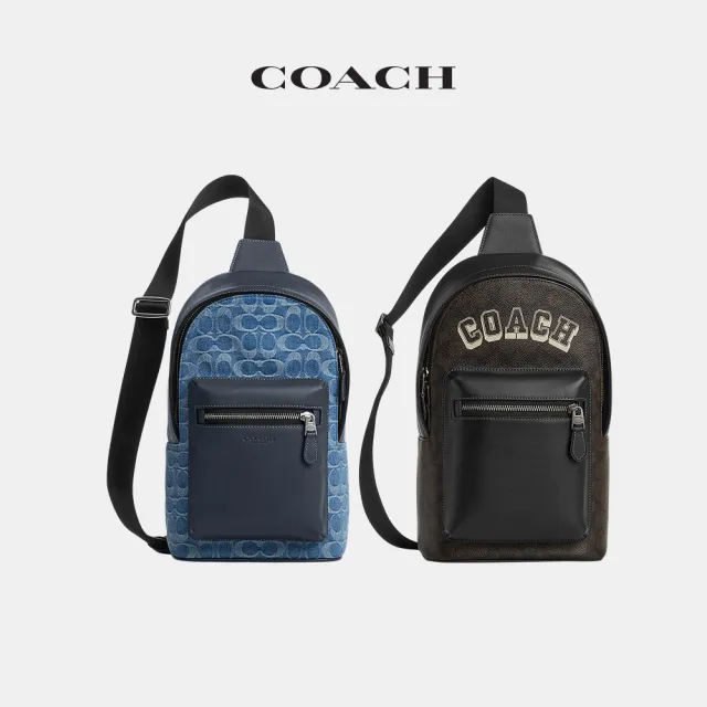 【COACH】蔻馳官方直營 WEST 斜背包 側背包 後背包-多款任選(CCF64/CV924)